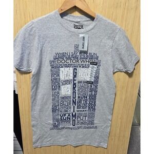 Hot Topic Doctor Who TARDIS Graphic Tee TV Show‎ Geeky Small